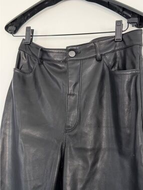 Dynamite Straight Leg Vegan Leather Pants
